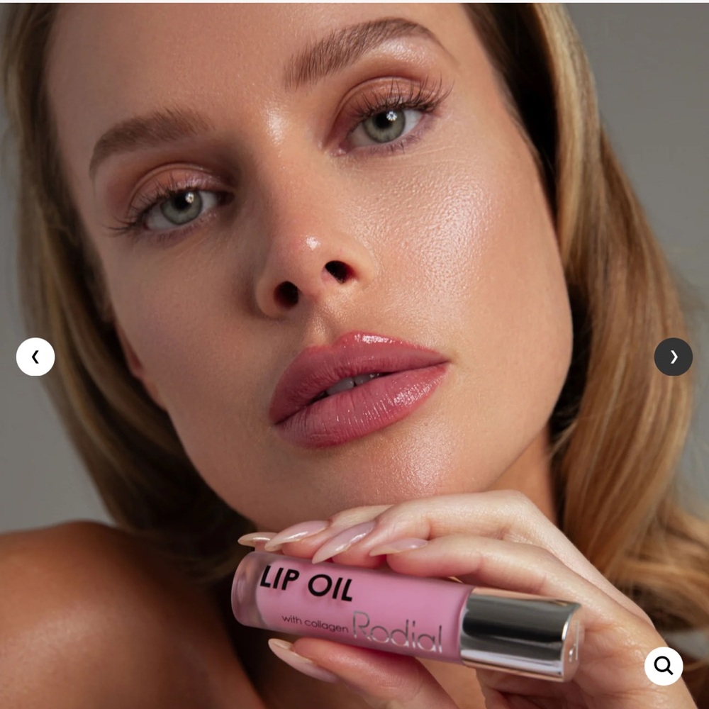 Rodial plumping lip oil in pink NWT